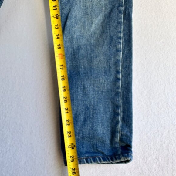 APC A.P.C. Petit New Standard Mens Jeans 30x26 Light Wash Blue Denim Button Fly - Picture 6 of 11